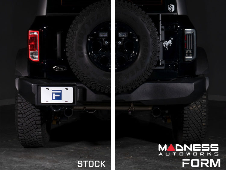 Ford Bronco LED Tail Lights - Red - Form Lighting